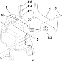 bracket part number 132-1145-03