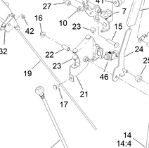 brake pivot bracket part number 132-8919-03