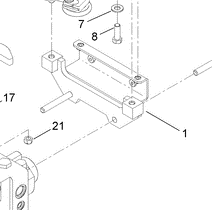 control bracket part number 125-6369