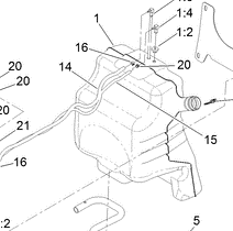 fuel tank part number 132-7560