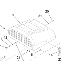 hood part number 132-8990