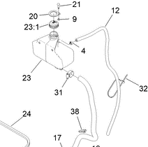132-7563 - Reference Number 12 - Hose