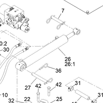 hydraulic cylinder part number 140-3558