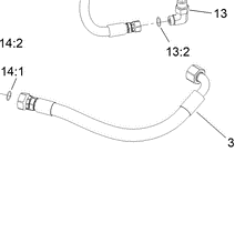hydraulic hose part number 100-5579