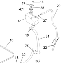 hydraulic tank part number 138-3164