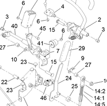 right hand pivot tab part number 120-3287