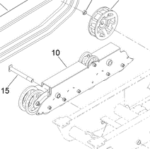 right hand wheel mount part number 132-8814-03