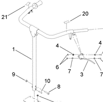 steering handle part number ST50941-03