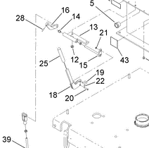control lever part number ST58334-03