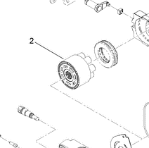 cylinder block part number 127-3867