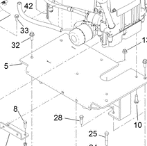 engine plate part number 132-8907-0P