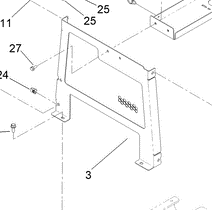 front plate part number 138-8619-01