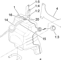 fuel hose part number 110-3958