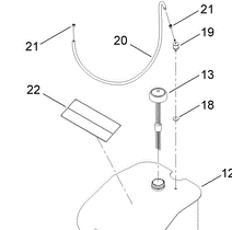 108-9698 - Reference Number 20 - Fuel Hose