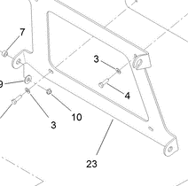 hinge pad part number 120-8499-03