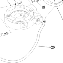 144-7464 - Reference Number 20 - Hydraulic Hose