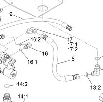 117-0729 - Reference Number 5 - Hydraulic Hose