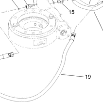 144-7464 - Reference Number 19 - Hydraulic Hose