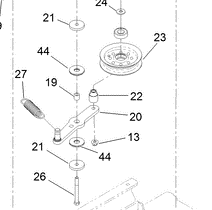 idler bushing part number 132-9080