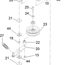 idler pulley part number 116-3626 