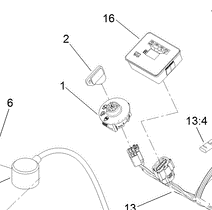 ignition key part number 63-8360