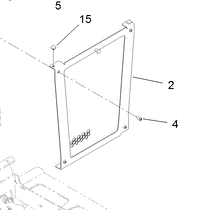 left hand panel part number 132-8886-01