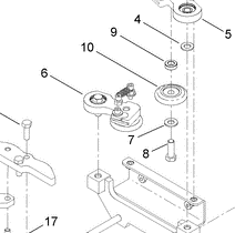 left pivot control part number 125-8555