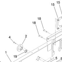 mounting plate part number 132-8936-03