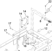 132-8936-03 - Reference Number 14 - Mounting Plate