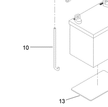 100-6435 - Reference Number 10 - Battery Post