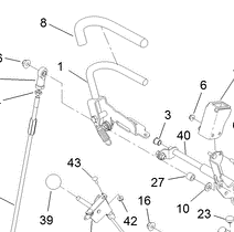 right hand control diagram part number 132-9048