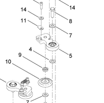 right pivot control part number 125-8557