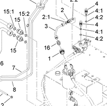 ST46679 - Reference Number 16 - Hydraulic Fitting