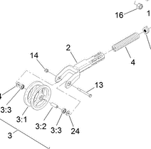 tensioner arm part number 108-4691-03