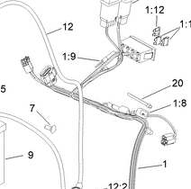 wiring harness part number 139-6385